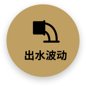 出水波動